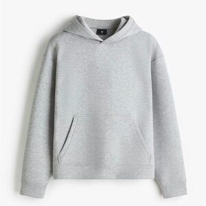 H&M Light Gray Men's Pullover Hoodie